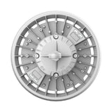 ETI LIGHTING 400-Watt Equivalent 11 in. Round Integrated LED White High Bay Light 27000-36000 Lumens Adjustable CCT 120-277V (8-Pack)
