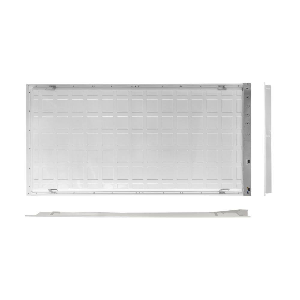 ETI LIGHTING 2 ft. x 4 ft. Back-Lit Multiple Lumen Boost Levels 3500K 4000K 5000K Integrated LED Flat Panel Light (12-Pack)