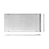 ETI LIGHTING 2 ft. x 4 ft. 100-Watt Equivalent Back-Lit Integrated LED White Troffer Adjust Lumen Levels 3500K 4000K 5000K (8-Pack)