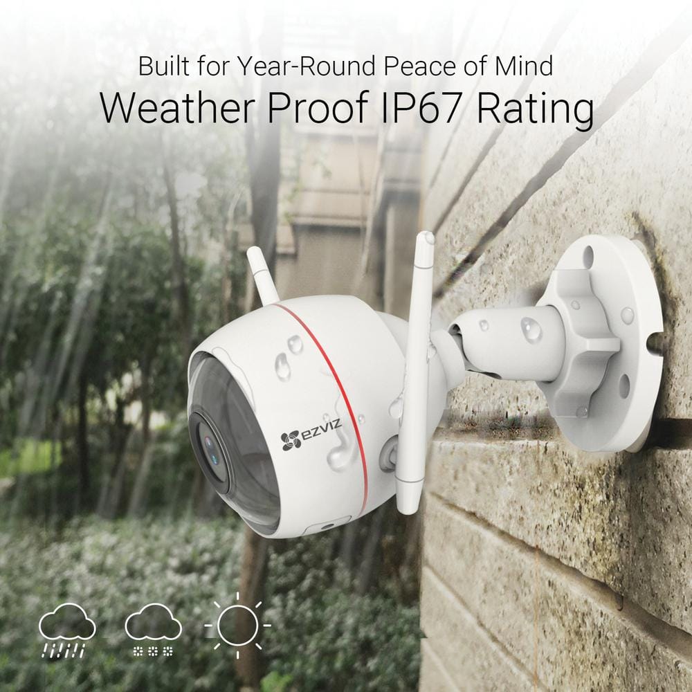 EZVIZ C3W Pro Wired Outdoor Smart Wi-Fi Standard Bullet Security Camera