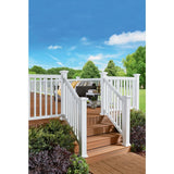 Fiberon ArmorGuard Regency/Enclave White Nylon Stair Rail Hardware Kit
