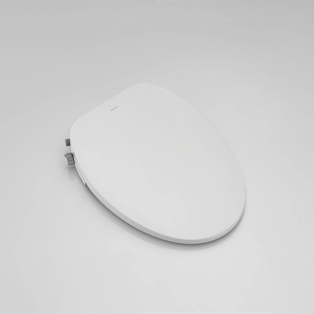 ROSWELL Taranto Quick-Release Elongated Toilet Seat with Bidet in White