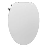 ROSWELL Taranto Quick-Release Elongated Toilet Seat with Bidet in White