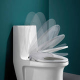 ROSWELL Taranto Quick-Release Elongated Toilet Seat with Bidet in White