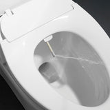 ROSWELL Taranto Quick-Release Elongated Toilet Seat with Bidet in White