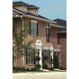 Fypon 2-1/2 in. x 7 in. x 90 in. Primed Polyurethane Double Panel Pilaster Moulding with Plinth Block