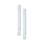 Fypon 2-1/2 in. x 7 in. x 90 in. Primed Polyurethane Double Panel Pilaster Moulding with Plinth Block