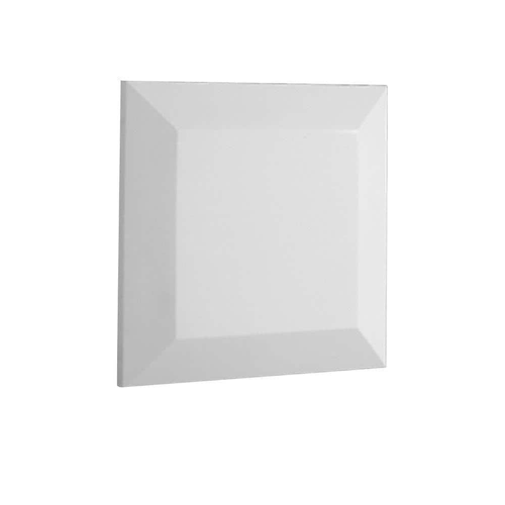 Fypon 2 in. x 9-1/2 in. x 9-1/2 in. Polyurethane Flat Post Top