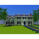 Fypon 1-1/2 in. x 6-1/2 in. x 6-1/2 in. Polyurethane Flat Post Top for Newel Post in 5 in. Balustrade System