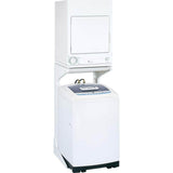 GE 3.6-cu ft Stackable Electric Dryer (White)