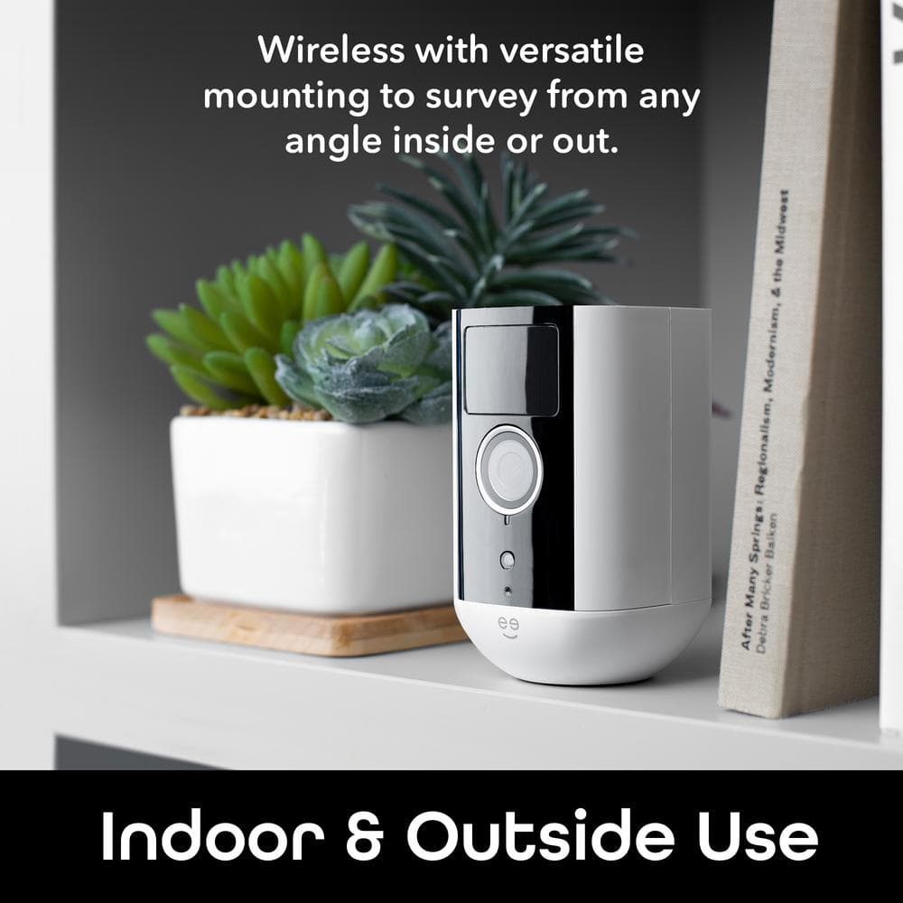 Geeni Freebird 1080p Outdoor WiFi Surveillance with Night Vision and Motion Detection Security Camera Compatible with Alexa