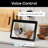 Geeni Aware 1080p HD Wireless Wi-Fi Standard Surveillance Camera Night Vision Motion Alerts Alexa Compatible White (2-Pack)