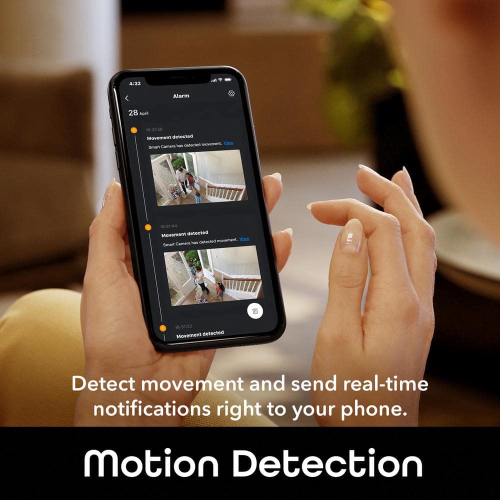 Geeni Insight Smart Security Camera for Home - 2K Quad HD, Wi-Fi, Motion Detection, Night Vision, 2-Way Audio (2-Pack)