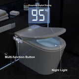 GIVING TREE Smart Toilet Bidet with Warm Air Dryer and Aroma Diffusion