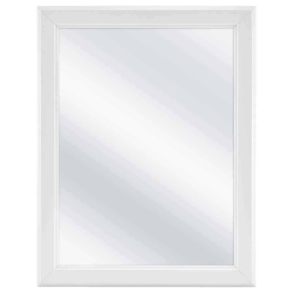 Glacier Bay 15.1 in. W x 19.2 in. H  Rectangular Wood Composite Medicine Cabinet with Mirror