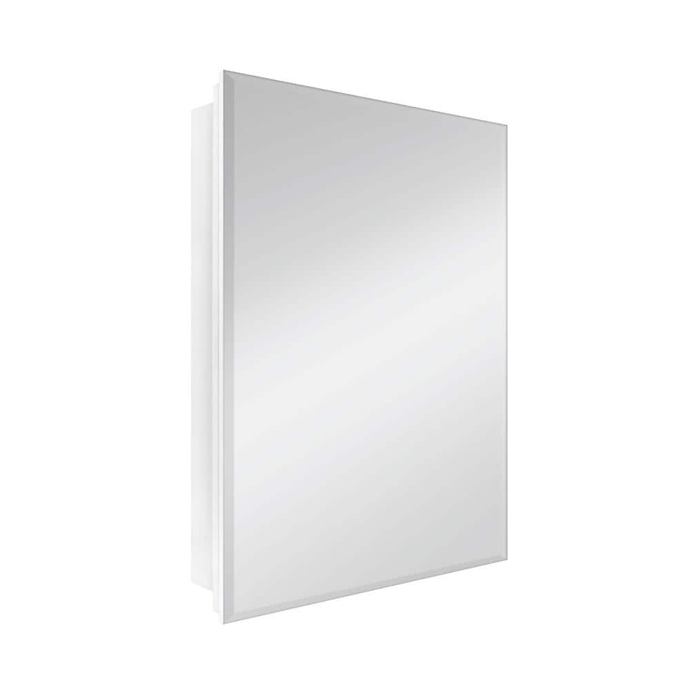 Glacier Bay 23.6 in. W x 30 in. H Rectangular Wood Composite Medicine Cabinet with Mirror