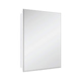 Glacier Bay 19-5/8 in. x 26 in. Rectangular Recessed or Surface Mount Beveled Frameless Medicine Cabinet with Mirror