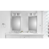 Glacier Bay Spacecab 16 in. x 26 in. x 3-1/2 in. Framed Recessed 1-Door Medicine Cabinet with 6-Shelves and Chrome Frame Mirror