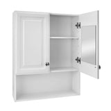 Glacier Bay 23.1 in. W x 27.9 in. H White Rectangular Medicine Cabinet without Mirror with Adjustable Shelves