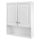 Glacier Bay 23.1 in. W x 27.9 in. H White Rectangular Medicine Cabinet without Mirror with Adjustable Shelves