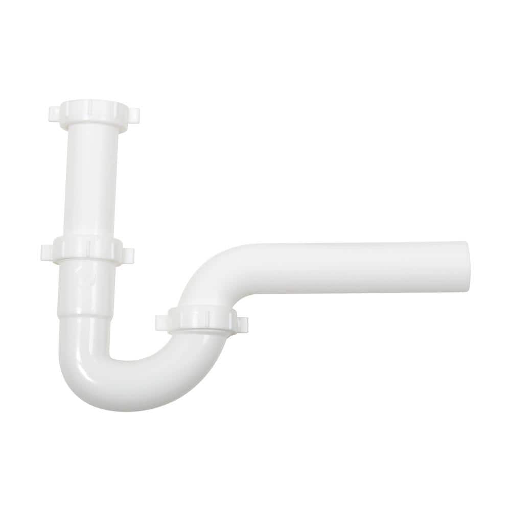 Glacier Bay 24 in. W x 14 in. D x 24 in. L Freestanding Laundry Sink in White with Pull-Out Faucet in Chrome