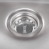 Glacier Bay 24 in Utility Sink with Stainless Steel Basin, Faucet & Cabinet