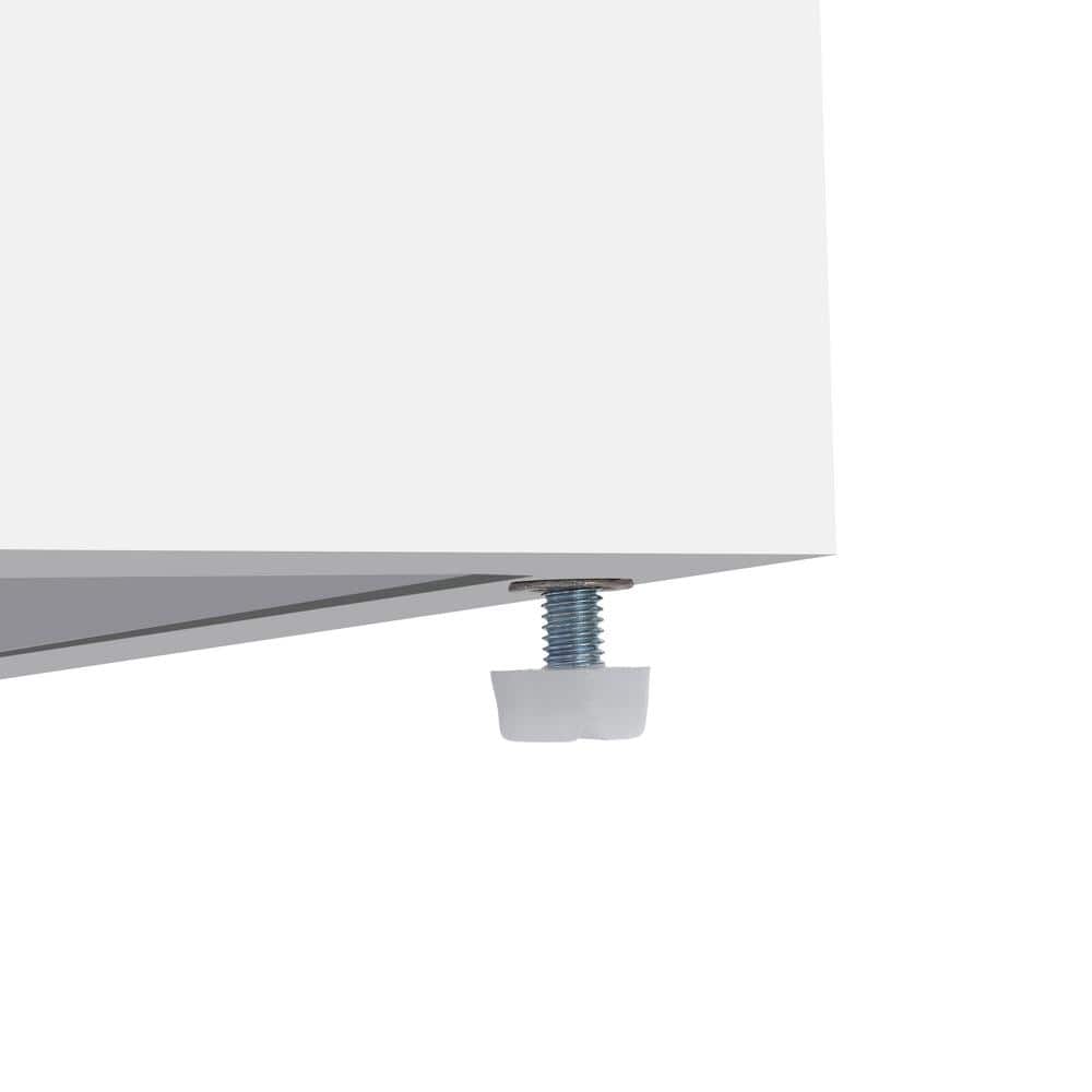 Glacier Bay 24 in Utility Sink with Stainless Steel Basin, Faucet & Cabinet