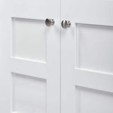 Glacier Bay 24 in Utility Sink with Stainless Steel Basin, Faucet & Cabinet