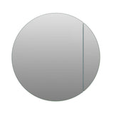 Glass Warehouse Orsa 24 in. W x 24 in. H x 4.75 in. D White Recessed Medicine Cabinet with Mirror