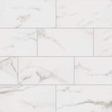 Michelangelo White 9 in. x 18 in. Glossy Ceramic Wall Tile (21.8 sq. ft./Case)