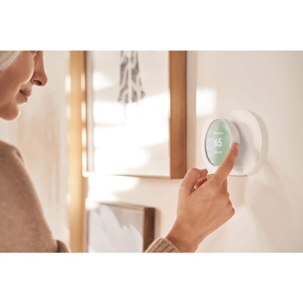 Google Nest Thermostat Trim Kit - Snow