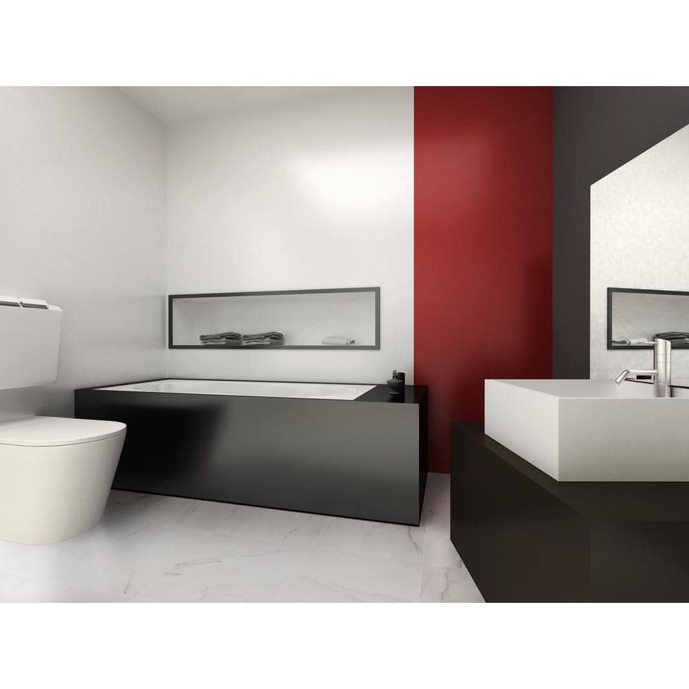MSI Aspen Gris 18 in. x 18 in. Matte Ceramic Floor and Wall Tile (20.25 sq. ft./Case)