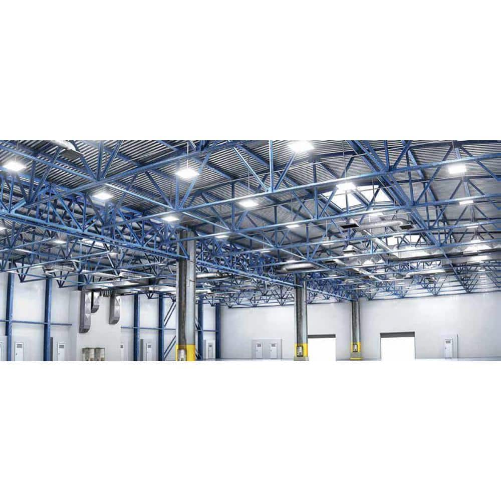 HALCO LIGHTING TECHNOLOGIES 2 ft. 220-Watt 400-Watt Equivalent White Integrated LED High Bay Light Daylight 5000K with 29920 lumens 30285