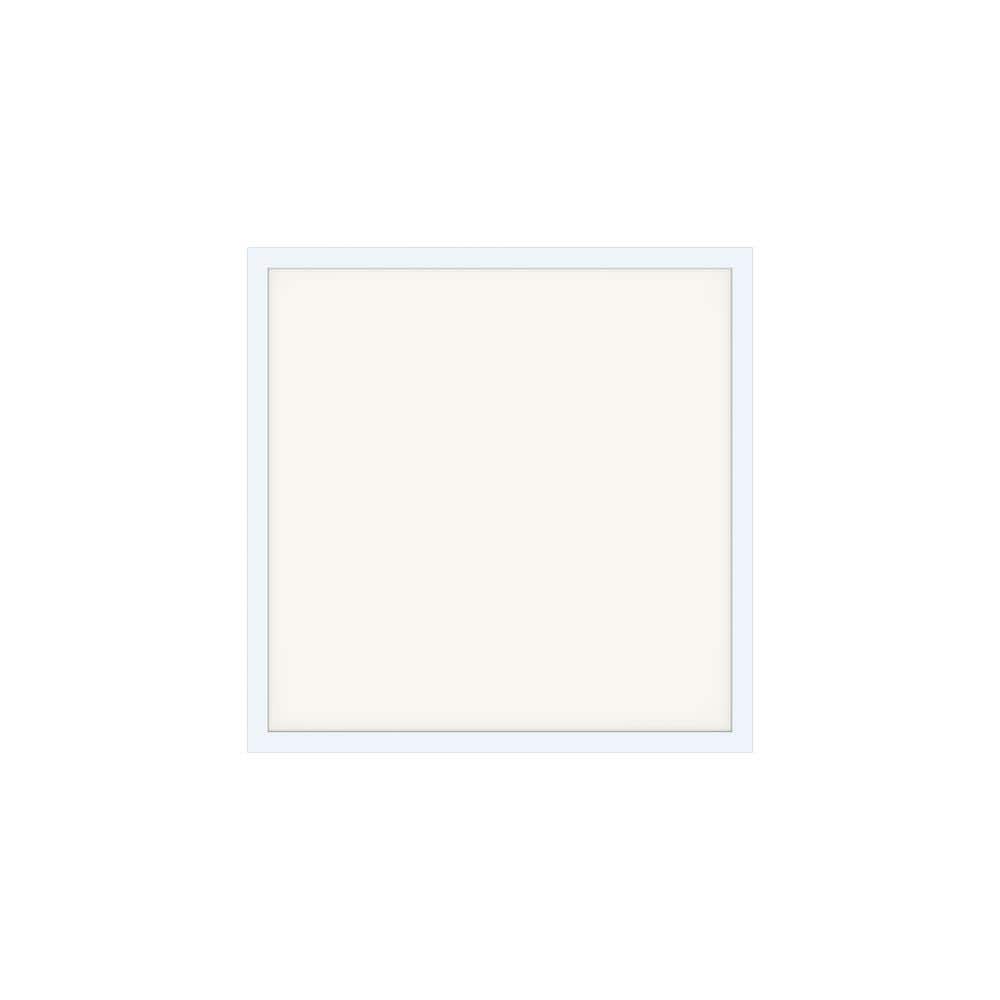 HALCO LIGHTING TECHNOLOGIES 24 in. x 24 in. 20/30/35-Watt 2454-4044 Lumens White Integrated LED Flat Panel Backlit, Color Selectable 3500 4000 5000K