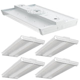 Unbranded Diamond 2 ft. LED High Bay Shop Light - 200-Watt Equiv. 800-Watt, 5000K Linear Hanging Light for Warehouse, (4-Pack)