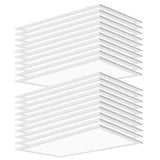 Honbei 2 ft. x 4 ft.7800LM Integrated LED Panel Light 5000K 2 x 4 LED Panel Light Recesed Back-lit Fixture for Office (20-Pack)
