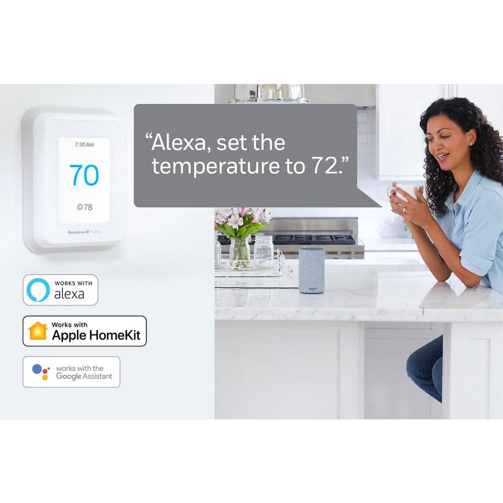 Honeywell T9 WiFi 7-Day Programmable Smart Thermostat with Touchscreen Display