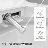 HOROW 1.27 GPF Tankless Elongated Smart Bidet Toilet with ADA Seat Height