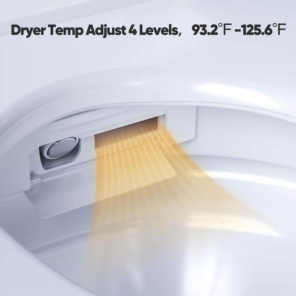HOROW Smart Toilet Bidet with Remote Control and Deodorization