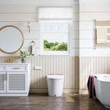 HOROW Elongated Smart Bidet Toilet with Rose Gold Backlid - Model HR-Y9