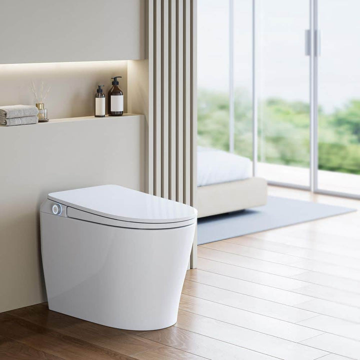 HOROW Elongated Smart Toilet 1.1 GPF with Heated Seat, Auto Flush, and Night Light