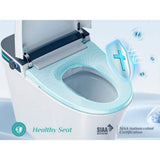 HOROW 10 in. Rough-In Tankless Elongated Smart Toilet Bidet - Auto Open/Close, Foot Sensor & Ambient Light