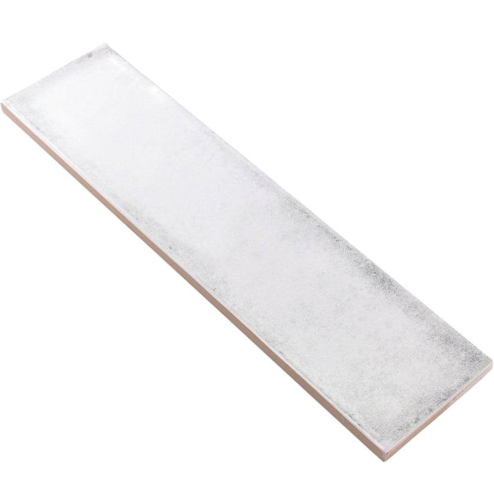 Ivy Hill Tile Moze White 3 in. x 12 in. 9 mm Ceramic Wall Tile (22-Piece) (5.38 sq. ft./Box)