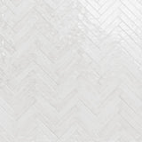 Newport White 2 in. x 10 in. Polished Ceramic Subway Wall Tile (5.70 sq. ft. / Case)