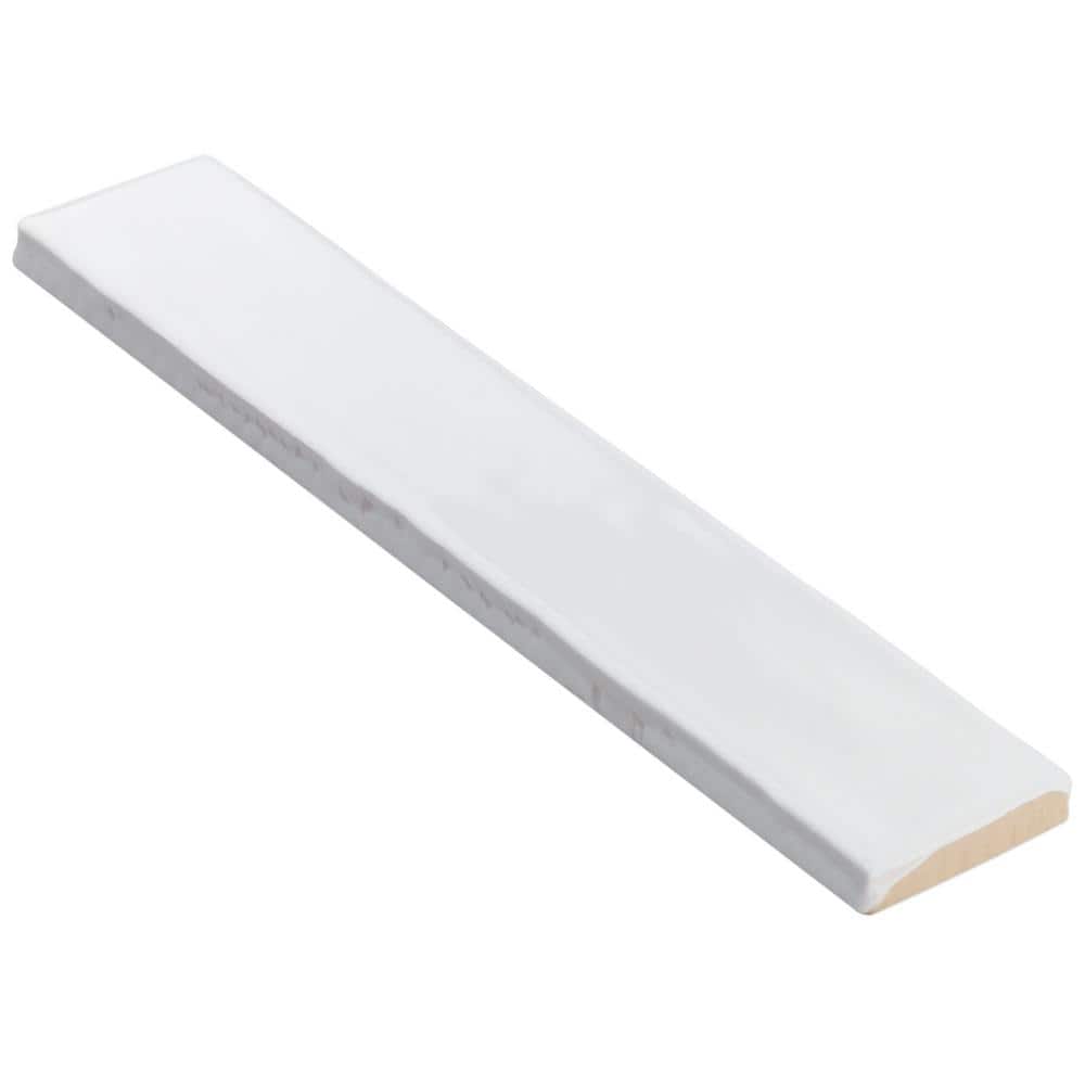 Ivy Hill Tile Newport White 2 in. x 10 in. x 11mm Polished Ceramic Subway Wall Tile (40 Pieces, 5.38 sq. ft. per Box)
