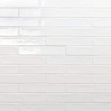 Ivy Hill Tile Newport White 2 in. x 10 in. x 11mm Polished Ceramic Subway Wall Tile (40 Pieces, 5.38 sq. ft. per Box)