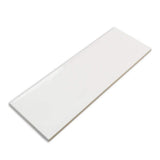 Ivy Hill Tile Pier White 4 in. x 12 in. 6 mm Polished Ceramic Subway Wall Tile (33-Piece, 10.76 sq. ft./Box)