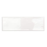 Ivy Hill Tile Pier White 4 in. x 12 in. 6 mm Polished Ceramic Subway Wall Tile (33-Piece, 10.76 sq. ft./Box)