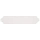 Ivy Hill Tile Axis 2.6 in. x 13 in. White Polished Elongated Hex Ceramic Wall Tile (12.26 sq. ft. / case)
