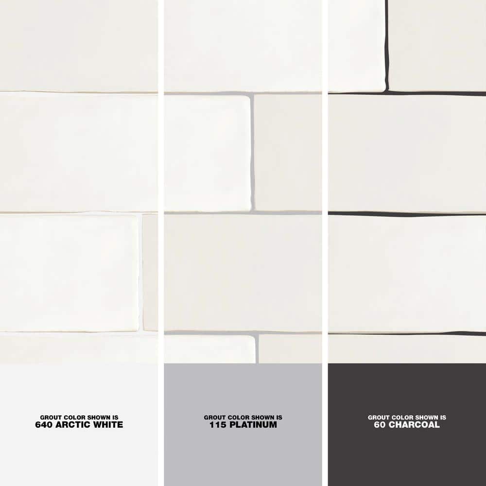 Ivy Hill Tile White 3 in. x 12 in. 8 mm Matte Ceramic Subway Wall Tile (22-Piece, 5.38 sq. ft./Box)